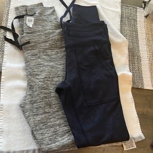 Gap and Aerie Tight fitted joggers ! Size S. New w/o tags!